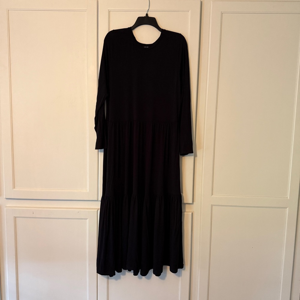 Saint + Sofia Greenwich Dress Long Sleeve - Black